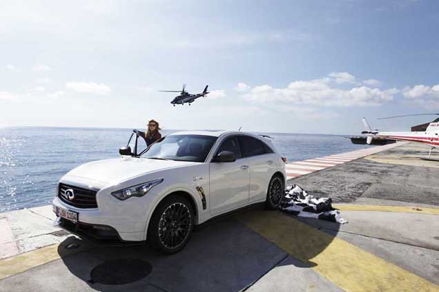Infiniti FX Vettel Edition: serieus speelgoed voor coureurs! 