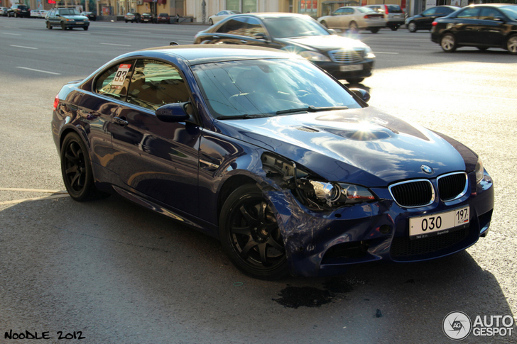 Mega-BMW crash in Rusland: the aftermath