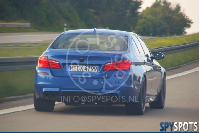 Des spyspots aux spots ordinaires : la BMW M5 F10