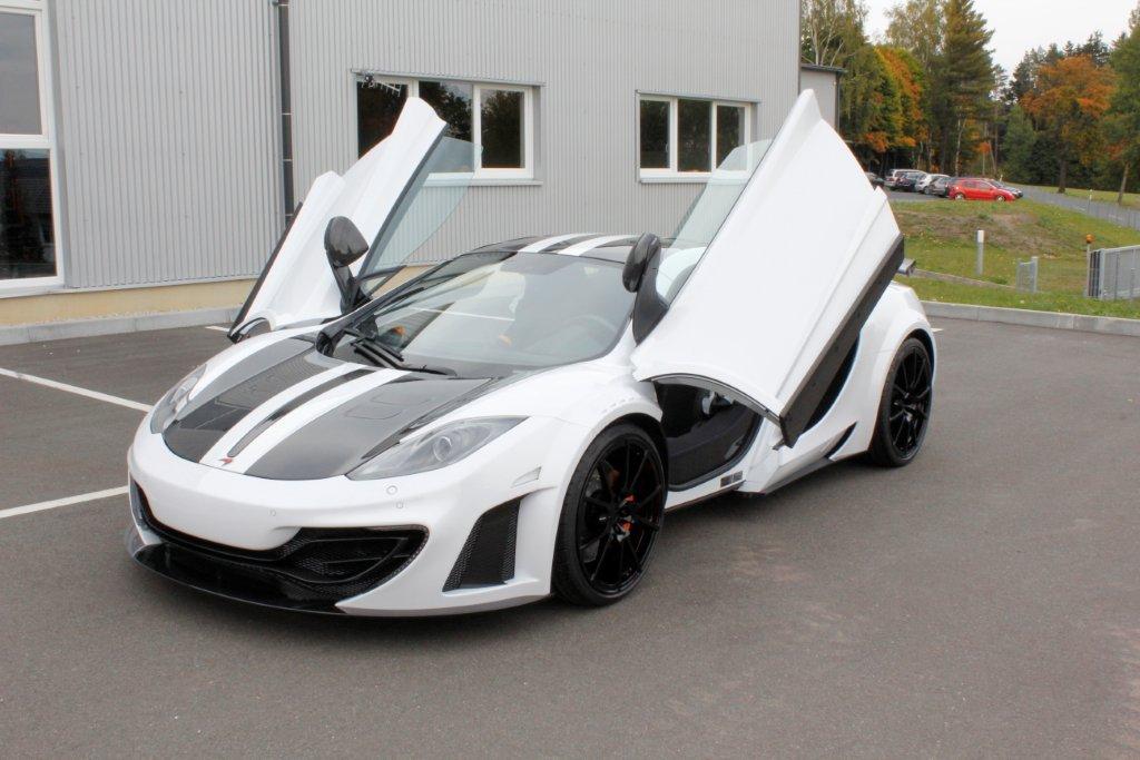 Mansory McLaren MP4-12C in het wit is geen lievertje