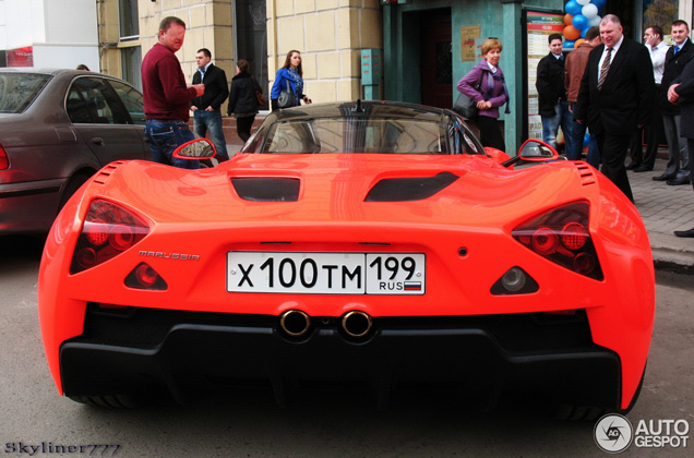 Een sportwagen zonder glamour: Marussia B1