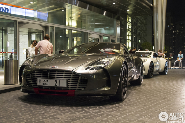 Dubai is shining: Aston Martin One-77 Q Series spotted!