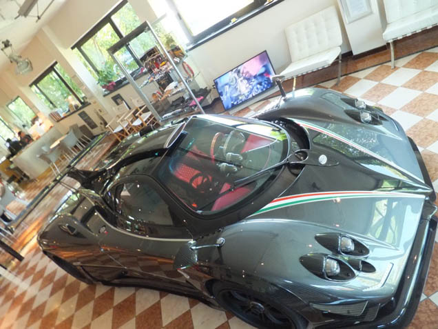 First pictures of the Pagani Zonda 764 Passione