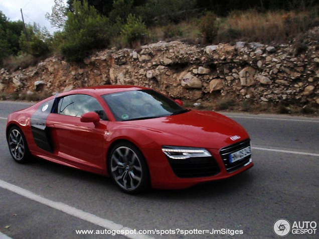 Primeur: Audi R8 V10 2013