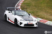 Another mysterious Lexus LF-A spotted at the Nordschleife