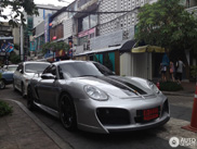 Spottée à Bangkok : une Porsche Cayman préparée par TechArt