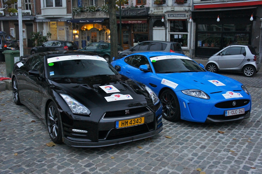 Rallye Télévie 2012: een dagje in een Nissan GT-R 2011 met Philippe Alliot