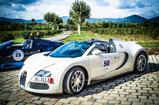 Une overdose de Bugatti à Saint-Tropez