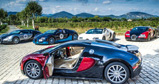 Une overdose de Bugatti à Saint-Tropez