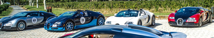 Bugatti overload in Saint-Tropez!