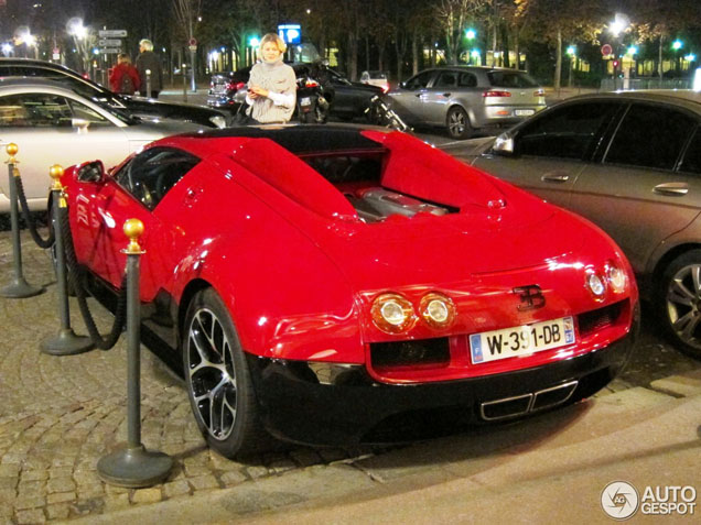 Spot van de dag Frankrijk: Bugatti Veyron 16.4 Grand Sport Vitesse