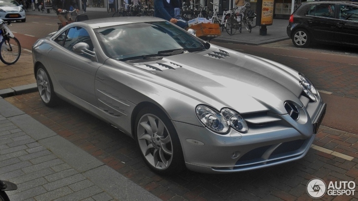 Spot van de dag: Mercedes-Benz SLR McLaren in Rotterdam