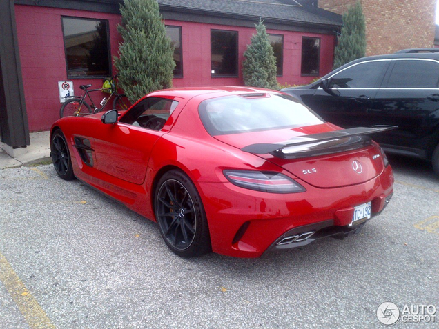 Mercedes-Benz SLS AMG Black Series is now spotted outside Europe