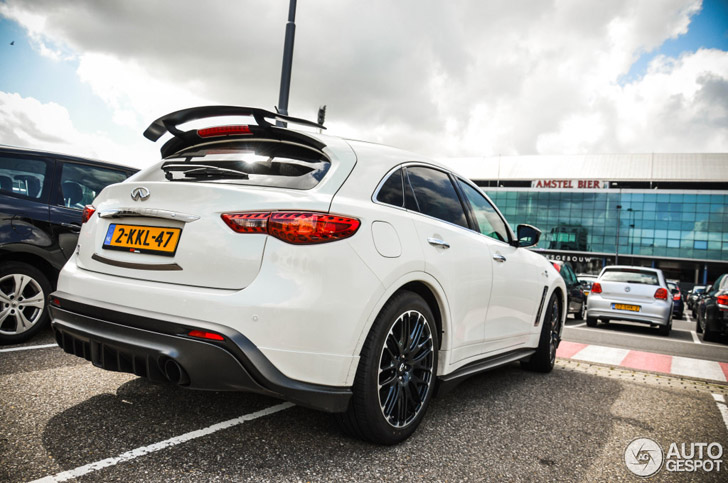 Spot van de dag: Infiniti FX Sebastian Vettel Version