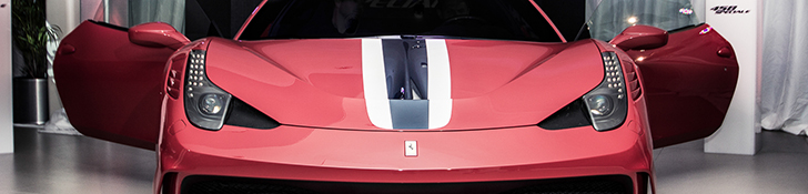 Ferrari 458 Speciale gepresenteerd in het Verenigd Koninkrijk