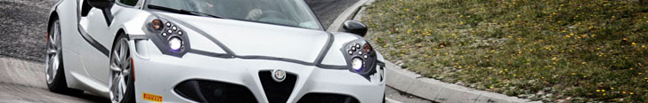 Alfa Romeo 4C ustanawia rekord dla aut o mocy mniejszej niż 250 koni