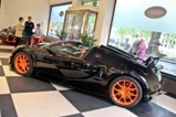 Bugatti Veyron 16.4 expositie in Londen