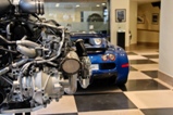 Bugatti Veyron 16.4 expositie in Londen