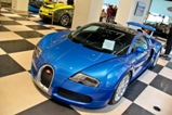 Bugatti Veyron 16.4 expositie in Londen