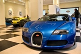 Bugatti Veyron 16.4 expositie in Londen