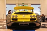 Bugatti Veyron 16.4 expositie in Londen
