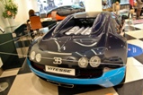 Bugatti Veyron 16.4 expositie in Londen