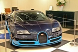 Bugatti Veyron 16.4 expositie in Londen