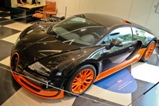 Bugatti Veyron 16.4 expositie in Londen