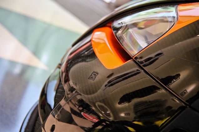 Bugatti Veyron 16.4 expositie in Londen