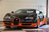 Bugatti Veyron 16.4 expositie in Londen