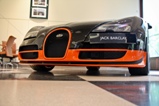 Bugatti Veyron 16.4 expositie in Londen