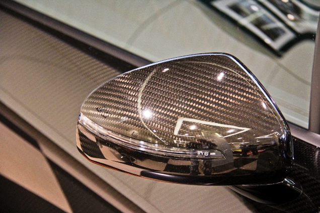 Bugatti Veyron 16.4 expositie in Londen