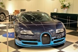 Bugatti Veyron 16.4 expositie in Londen