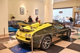 Bugatti Veyron 16.4 expositie in Londen