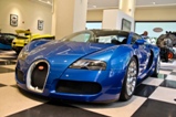 Bugatti Veyron 16.4 expositie in Londen