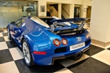 Bugatti Veyron 16.4 expositie in Londen