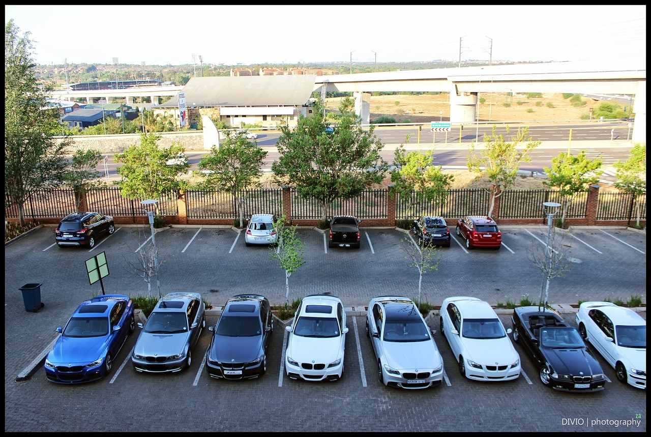 Cars & Coffee BMW meeting in Johannesburg 