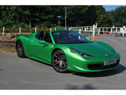 There's another one: green 458 Spider is looking for a new own owner!