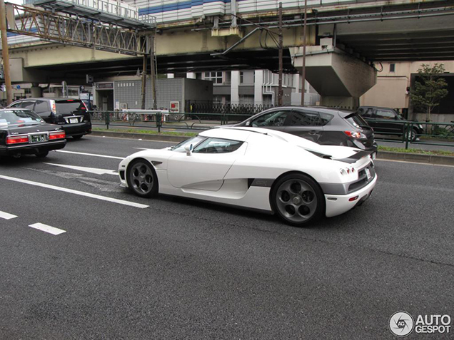 Eerste Koenigsegg in Japan vastgelegd