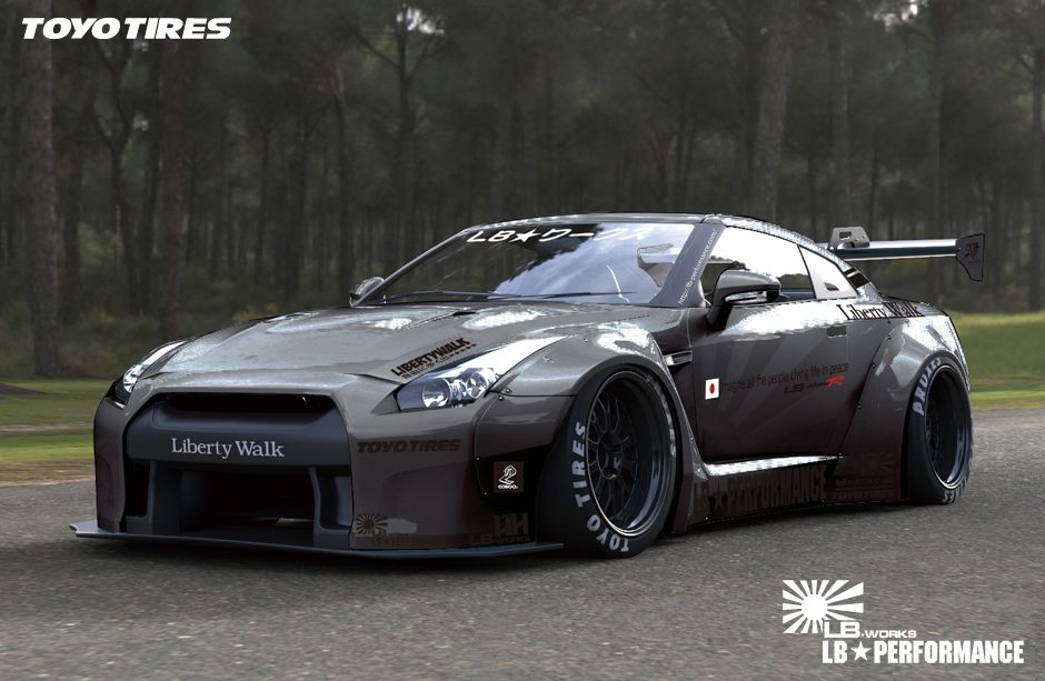 LB-Performance geeft Nissan GT-R extra body
