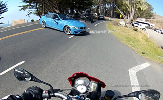 Dik! Dit is de BMW M3 Sedan in Yas marina blauw!