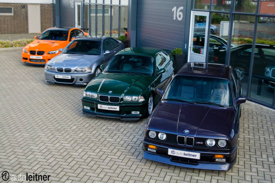 Kwijlen bij vier generaties BMW M3!