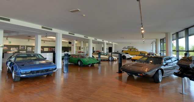 Neem een kijkje in het museum van Lamborghini met Google