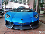 Spotted: Bizarrer Lamborghini Aventador Novitec Torado in Singapur