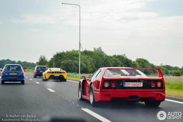 Spot van de dag: Ferrari F40