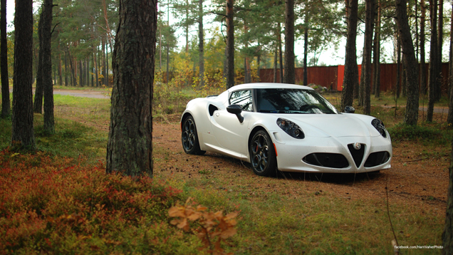 Fotoshoot: Alfa Romeo 4C Launch Edition