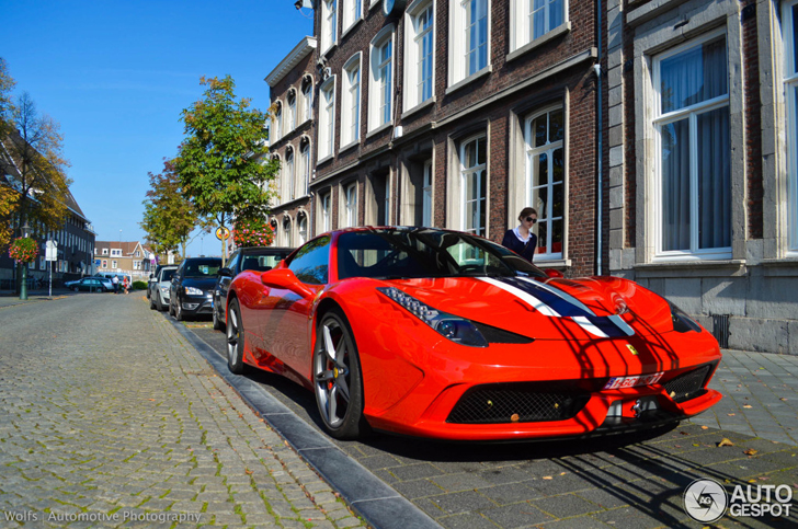 Spot van de dag: Ferrari 458 Speciale