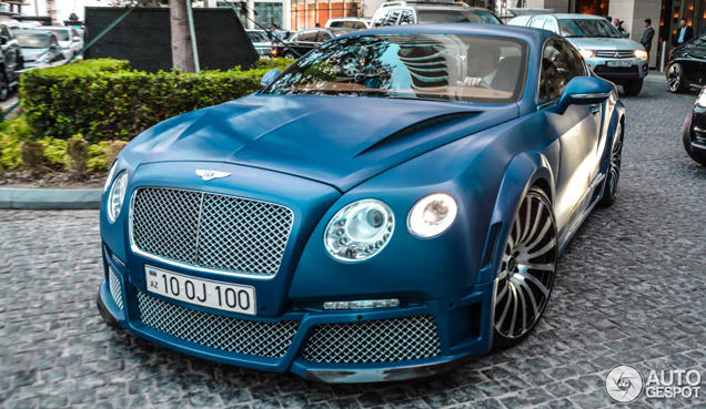 Bentley in Azerbeidzjan is extravagant