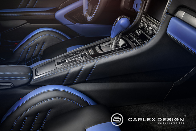Carlex Design gaat voor blauw bij Gemballa 991 