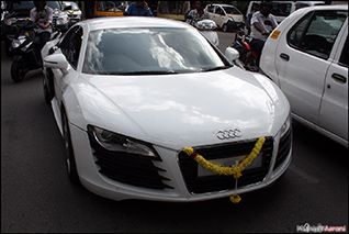 Supercars in India get decorated for the Dussehra 
